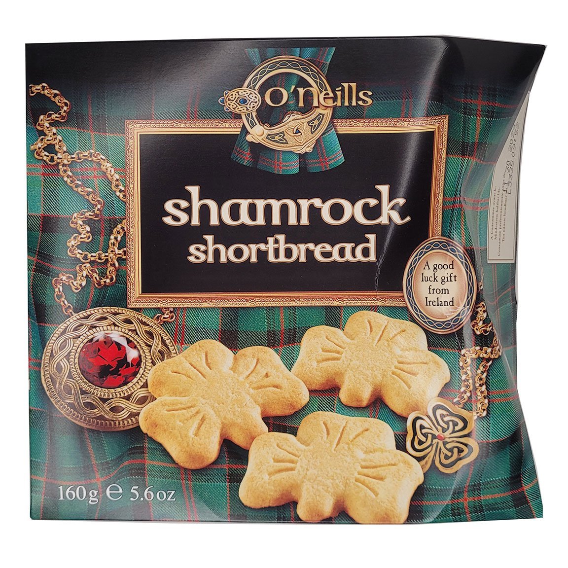 O’Neills Shamrock Shortbread Cookies – Damaged Box